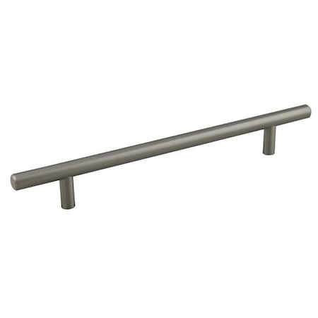 Crown 10" Bar Cabinet Pull with 7" Center to Center Satin Nickel Finish CHP110SN